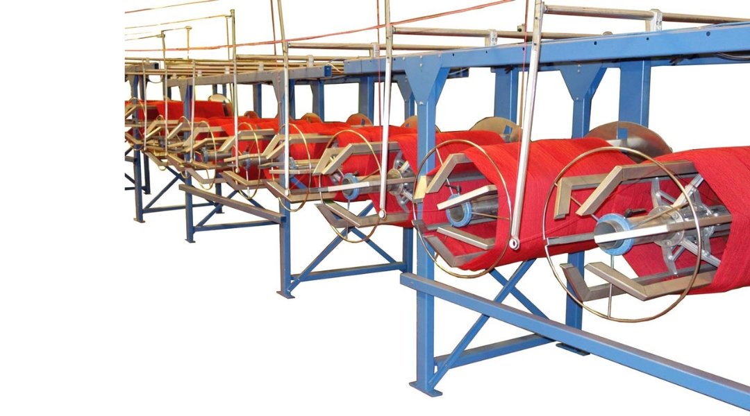 Hank back winding device EXP 100